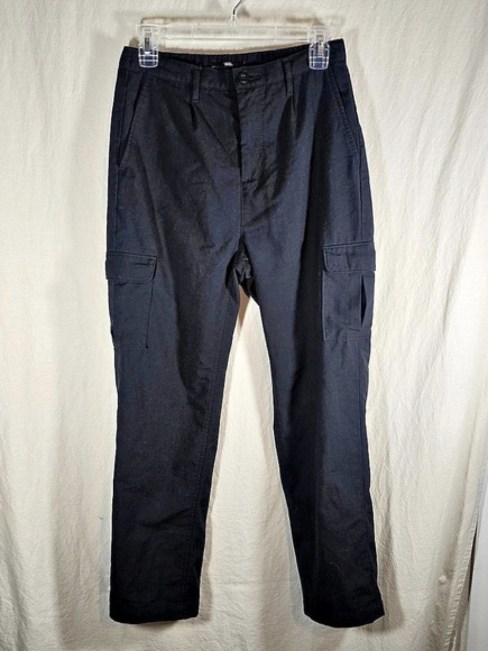 Vans Men’s Black Cargo Utility Skate Pants Est XS 28x27